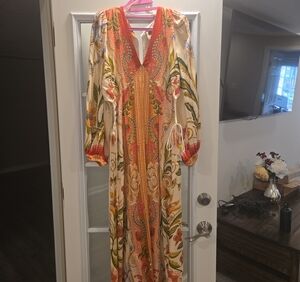 farm rio mystic scarf maxi dress Farm Rio Mystic Scarf Maxi Dress, Mystic Scarf / S